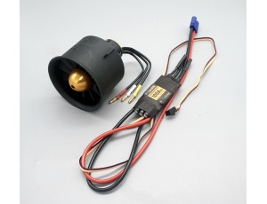 Freewing 80mm 12 Blade EDF Power Combo 2150Kv IR For 6S High Speed With Reverse Brake Function